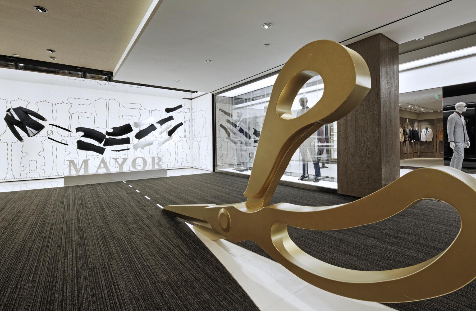 MAYOR-branded concept visual