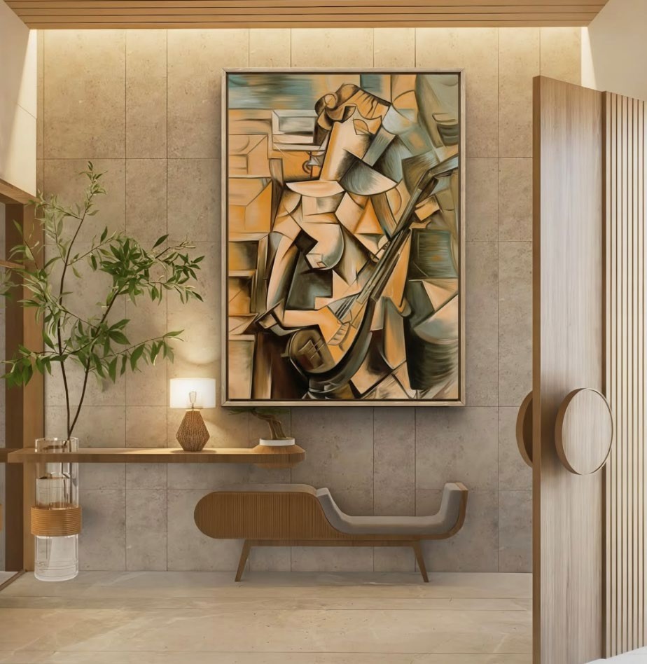 Warm entryway material study
